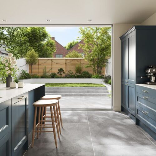 Atlanta Grey Glazed Porcelain Tiles 1000x1000
